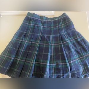 SHEIN Tartan Pleated Skirt